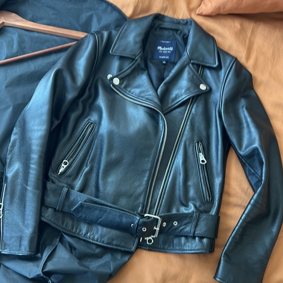 Madewell - Ultimate Leather Motorcycle Jacket - Picture 1 of 9